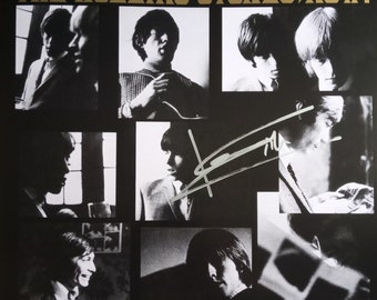 Keith Richards autografiado ¡Firmado por los Rolling Stones ahora! LP de vinilo