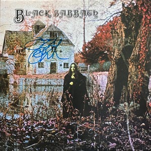 Ozzy Osbourne Autographed Signed Black Sabbath Vinyl