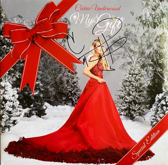 Buy Carrie Underwood Autographed My Gift Green Vinyl - Special Edition  Online in India - Etsy