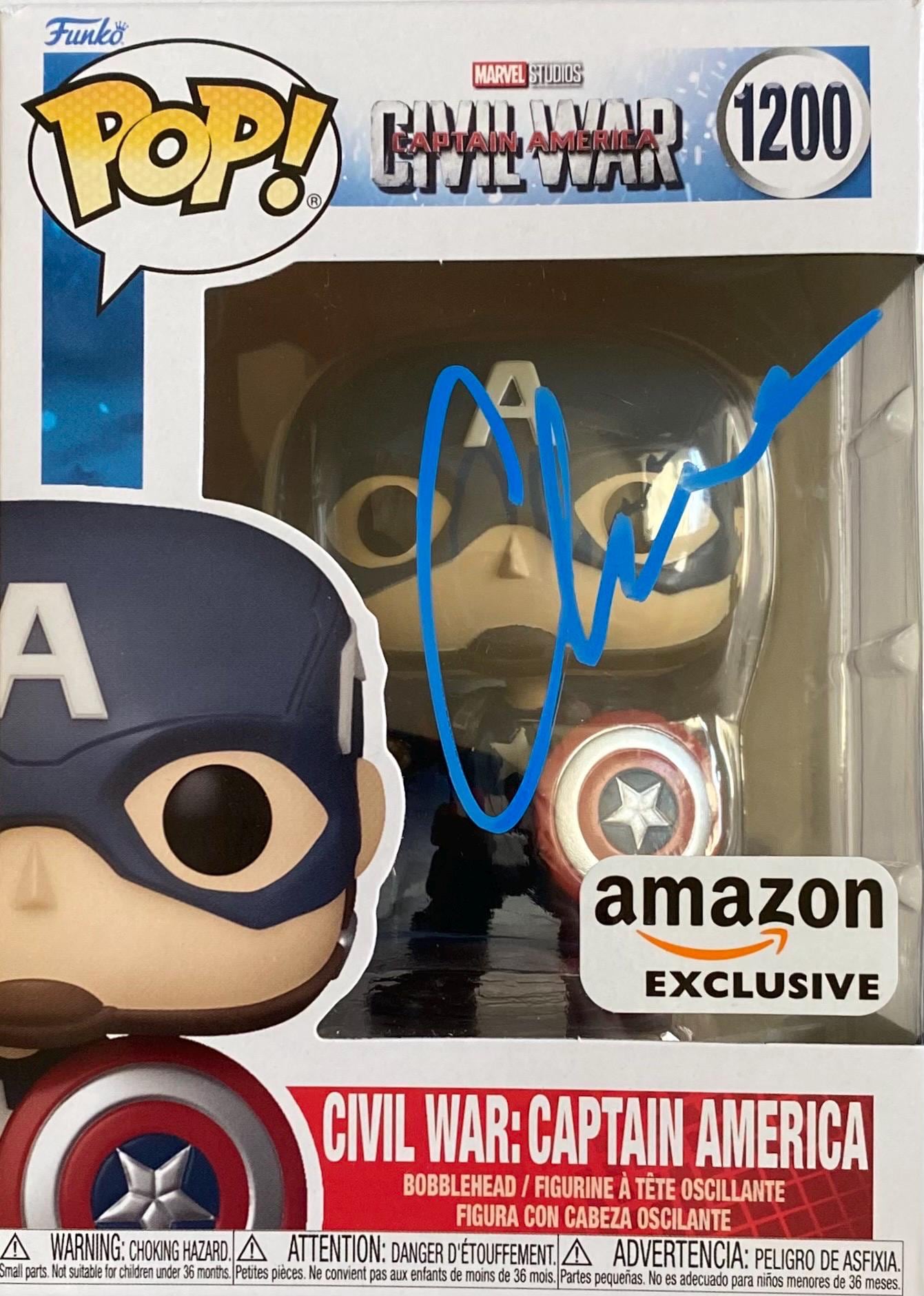Chris evans signed - Etsy 日本