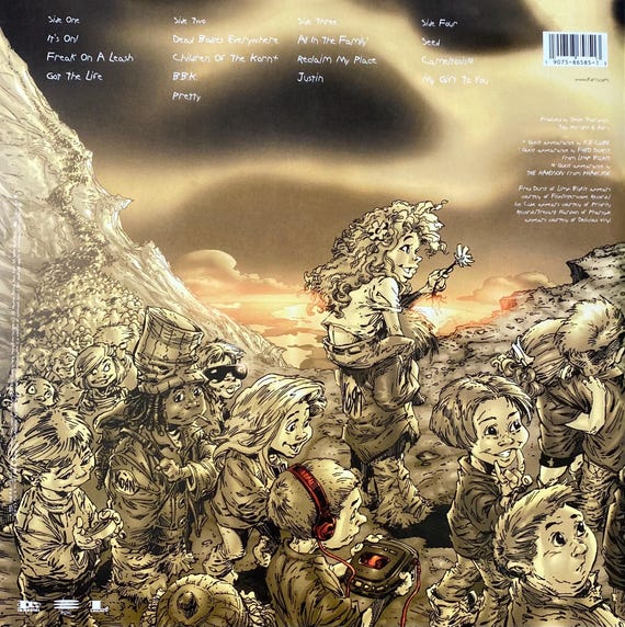Korn Autographed Follow the Leader Vinyl - Jonathan Davis Head