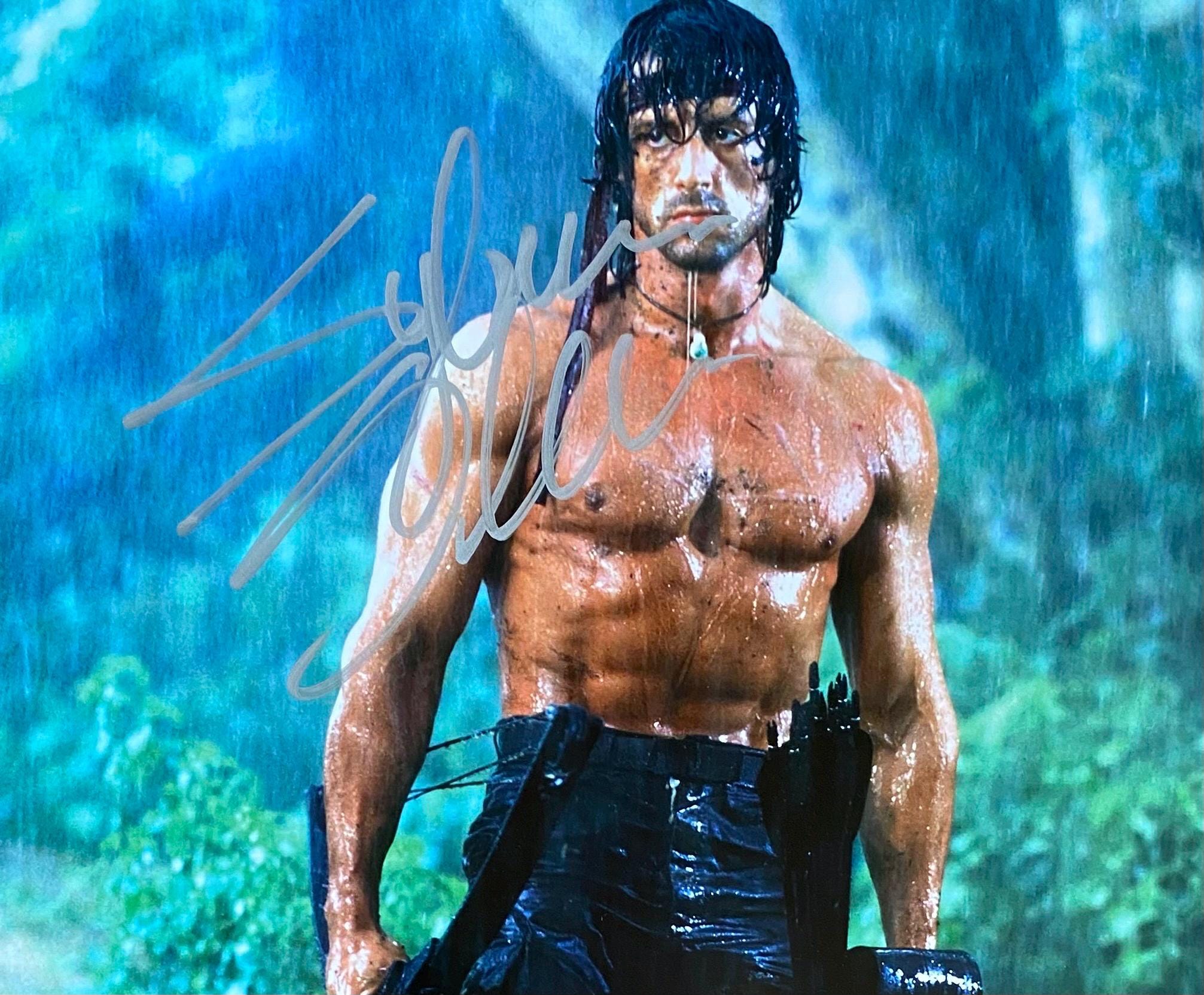 Sylvester Stallone Autographed Signed Rambo 8x10 Photo - Etsy