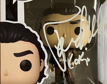 Tom Hiddleston Autographed Loki Funko Pop #1312 - Etsy