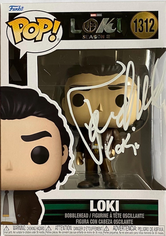 トム・ヒドルストン 直筆サイン FUNKO POP Tom Hiddleston Funko - Etsy
