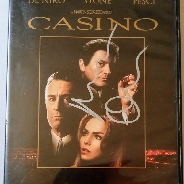 Robert De Niro Autographed Signed Casino Dvd