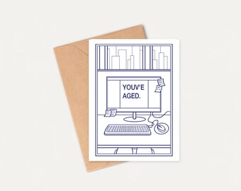 Funny Printable Birthday Card - Digital Download