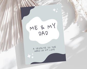 Me and My Dad Journal | Printable Father's Day Memory Book (PDF)