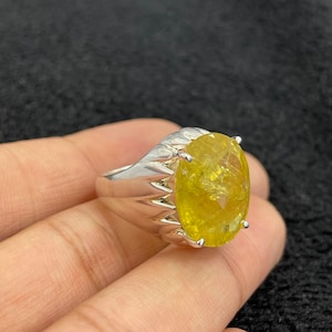 100% Natural Beryl Gemstone Ring,925 Solid Sterling Silver Ring, Wedding Ring,Beryl ring is an excellent addition to your jewelry collection