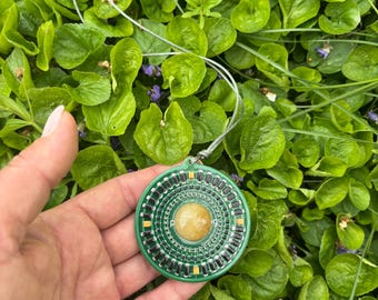 Healing protective pendant