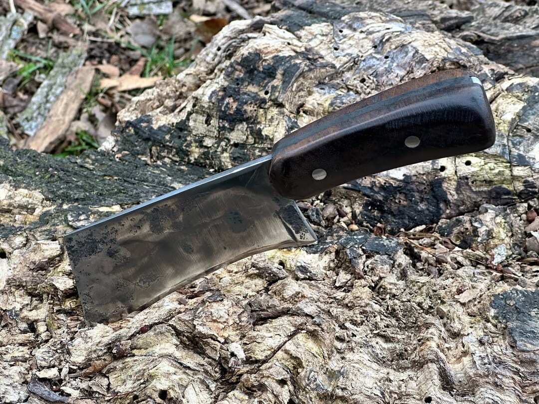 Camp Knife Fixed Blade Chopper Etsy