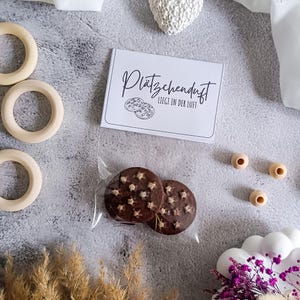 Bag flap "The scent of cookies is in the air" Cookie bag labels, Printable PDF, Christmas, Advent, DIY gift wrapping