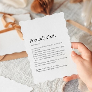 Tarjeta imprimible de amistad | Tarjeta digital con frase para imprimir | Regalo para mejor amigo | Tarjeta emocional para descargar