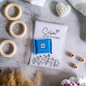 Thank you for being there – Gift card template to print | Printable thank you cards for guests, party favors, DIY labels, instant download image 5