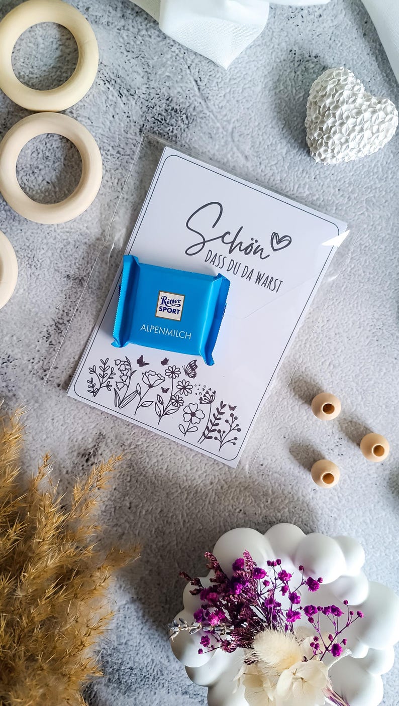 Thank you for being there – Gift card template to print | Printable thank you cards for guests, party favors, DIY labels, instant download image 9