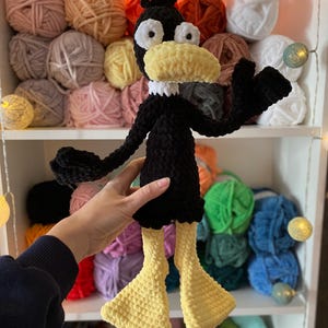 Daffy Duck pattern- crochet pattern!