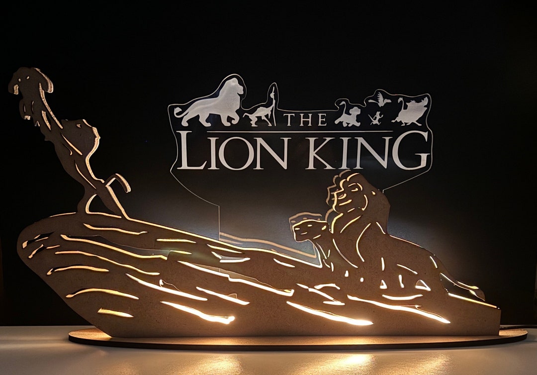 The Lion King Lion King Simba Disney Mufasa Scar Timon and Pumba LED ...