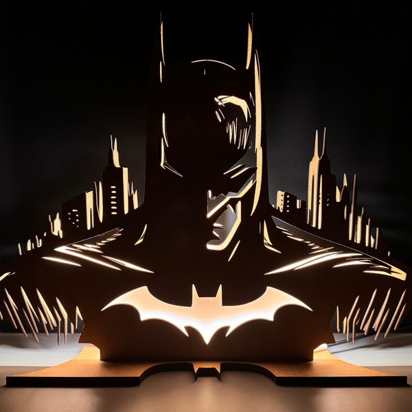 Batman DC Universe LED Lampe Licht Leuchte Geschenk Kinder Männer Frauen Merchandise