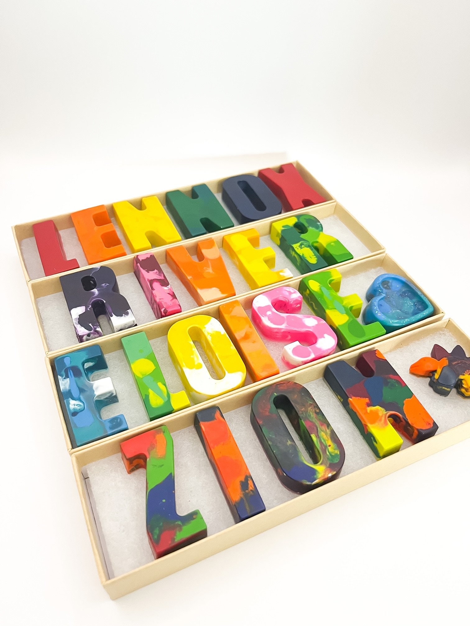 Custom Crayon Names for Kids Birthday Gift, Valentines Gift for Kids ...