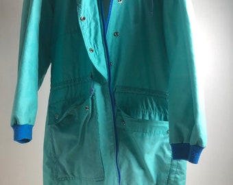 Coat, transition jacket vintage 80s, original vintage, jacket