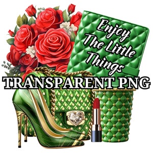 Godetevi le piccole cose, Clipart Lady Boss, Clipart Girl Boss, Clipart Boss Babe, Clipart per ragazza di moda, Clipart per ragazza glam, Clipart di moda