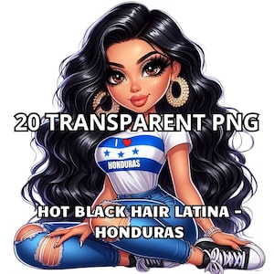 20 Latina Caliente De Cabello Negro - Honduras, Hermosa Chica Hondureña, Honduras Png, Latina Png, Chibi Girl Png, Honduras Clipart, Orgullosa Honduras Png