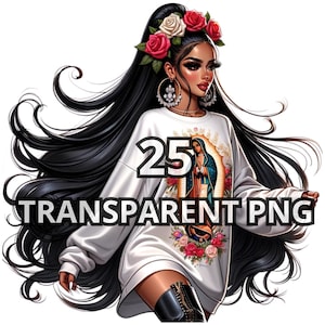 25 Png Latina, Felpa con cappuccio Vergine Maria, Bella Donna Chicana, Png Donna Latina, Clipart Chicana, Ragazza Latina Png, Png Latina, Clipart Ispanica