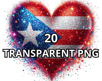 Puerto Rico-Flagge Png, 20 Png, Puerto Rico-Design, Puerto Rico-Png, Boricua-Png, puertoricanisches Png, Puerto Rico-Clipart, Puerto Rico-Herz-Png