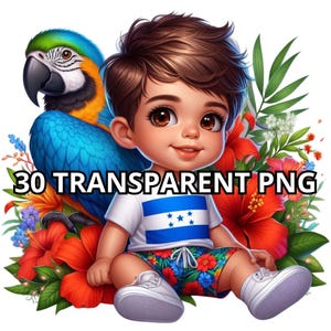 30 Chibi Lindo Bebé Hondureño Png, Honduras Niño Png, Latino Clipart, Chibi Boy Clipart, Chibi Boy Png, Orgulloso Honduras, Latino Boy Png