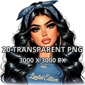 20 Latina Limited Edition Png, Chingona Png, Chicana Chola Png, Mexicana Png, Latina Woman Png, Chicana Clipart, Latina Girl Png, Latina Png