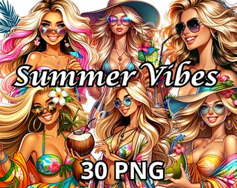 Imágenes Prediseñadas de vibraciones de verano, 30 PNG, imágenes prediseñadas de chicas de verano, imágenes prediseñadas de chicas de playa, imágenes prediseñadas de verano, imágenes prediseñadas de vacaciones, imágenes prediseñadas de playa, imágenes prediseñadas de chica de verano