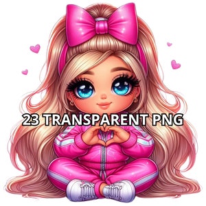 Süßes Chibi-Blondes Baby-Mädchen-Png, 23-Png, Chibi-Mädchen-Clipart, Chibi-Mädchen-Png, Chibi-Puppen-Png, Chibi-Puppen-Clipart, Baby-Mädchen-Png, Kleines Mädchen-Png