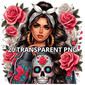 20 Chicana Png, Fille Latine Png, Clipart Chicana, Femme Latine Png, Latina Png, Chicano Png, Mexicana Png, Clipart Fille Latine, Chola Png