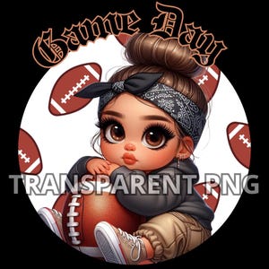 Jogo Dia Png, Futebol Americano Png, Futebol Americano Clipart, Futebol Png, Temporada De Futebol Png, Vibrações De Futebol, Futebol Chibi Baby Girl