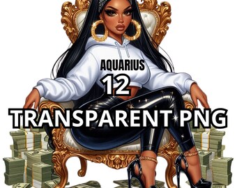 Paquete Zodiac Png, 12 PNG TRANSPARENTE, Signo del Zodíaco Png, Chica Latina Zodiac Png, Mujer Latina Png, Latina Png, Chicana Png, Chica Latina Png