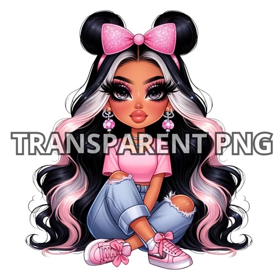Workout Chibis Chicana Chibis Working Out Chibi Doll Png Chibi