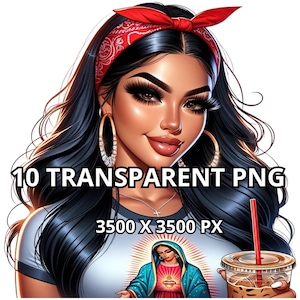 10 Clipart Latina, T-shirt Vergine Maria, Bella Donna Chicana, Donna Latina Png, Clipart Chicana, Ragazza Latina Png, Latina Png, Chicana Png