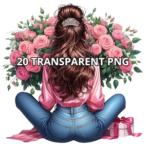 Modemeisje Clipart, 20 PNG, Verjaardagsmeisje Clipart, Glam Girl Png, Fashionista Clipart, Mode Clipart, Modemeisje Png, Verjaardagsmeisje Png