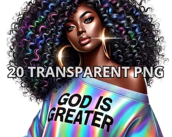 20 Black Girl of Faith,Black Woman Png, Black Girl Png, Black Girl Magic Png, Black Queen Png,Afro Girl Png,Melanin Queen Png,Afro Queen Png