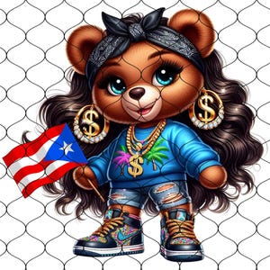 Puerto Rican Drunk Teddy, Hoy Se Bebe Custom 18.5z Tumbler