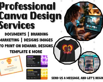 Professional Canva Design Services | Custom Shirt Designs, Branding, Marketing Materials & More