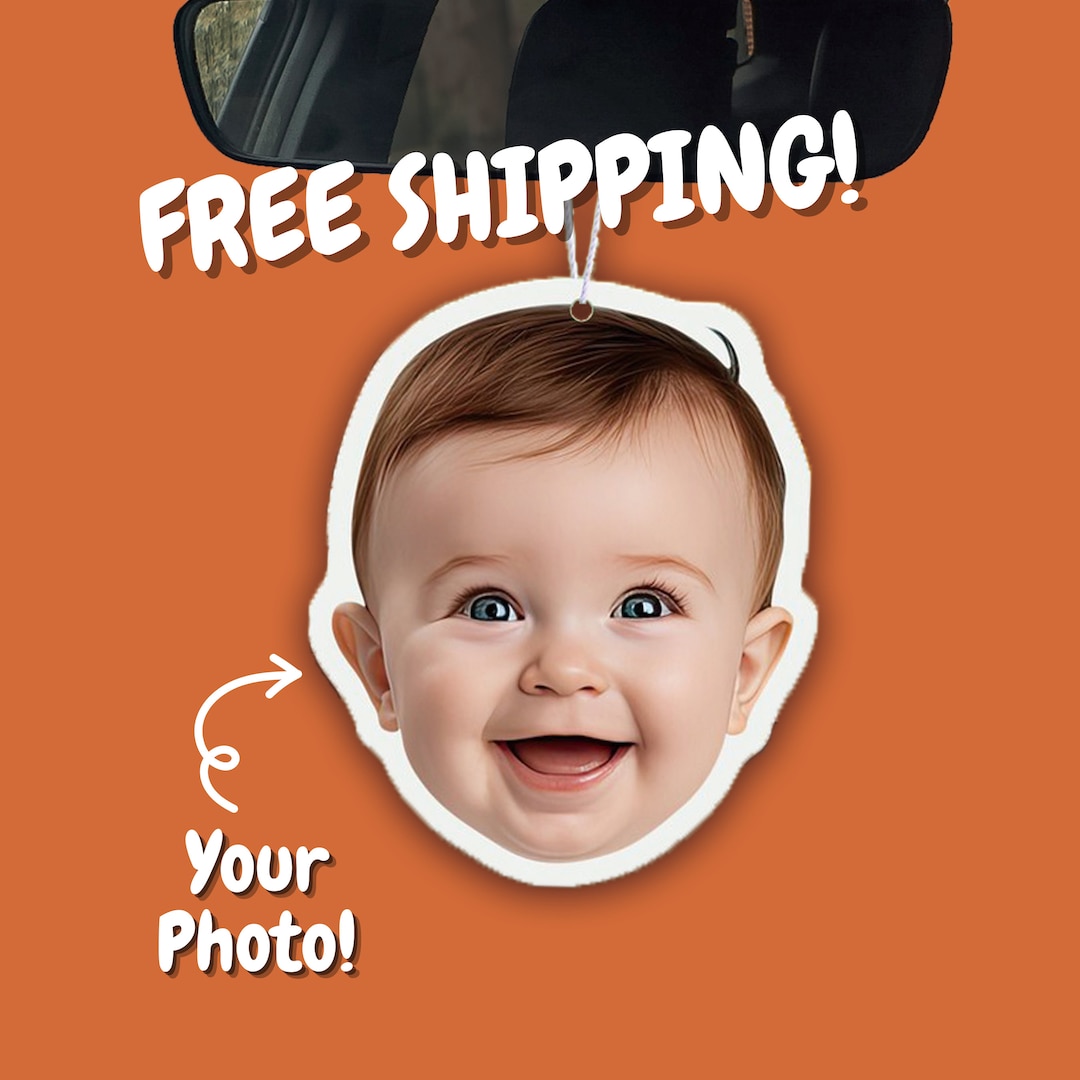 Custom Air Freshener, Photo Freshener, Picture Air Freshener, Personalized Gift, Custom Gift