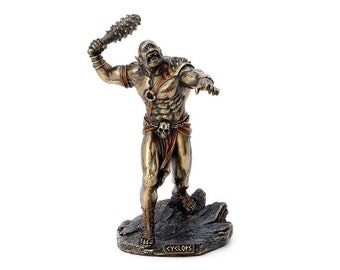 Cyclops with a club, a giant from Greek mythology