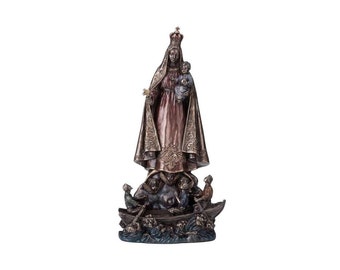 Mary statue - Figurine of Our Lady of Mercy - Christian home decor - Religious art