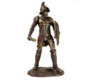 Roman gladiator in armor