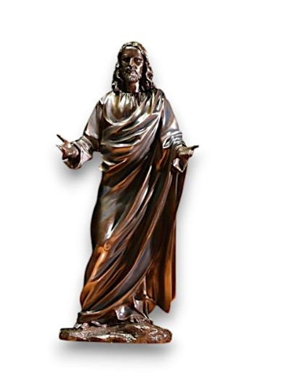 イエスの復活像 - イエス・キリストの置物 - キリスト教の室内装飾