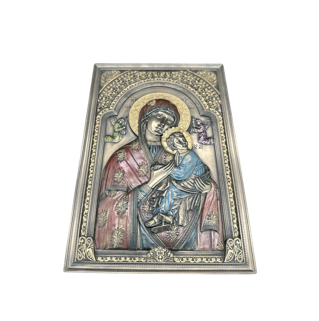 Icon With Our Lady of Perpetual Help - Virgin Mary Icon - Mother of ...