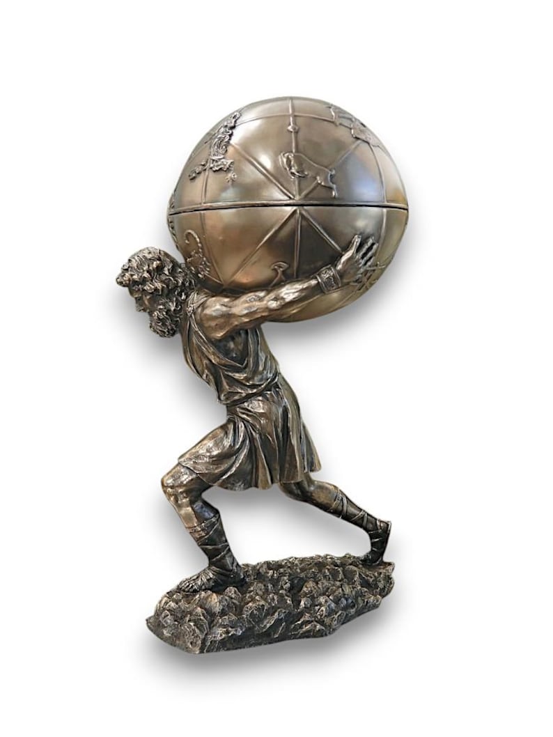 Atlas Carrying the Earth - Ancient Symbol of Strength and Bodybuilding ...