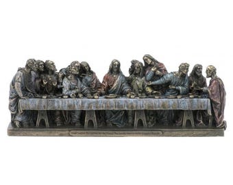 最後の晩餐の浅浮彫彫刻 - レオナルド・ダ・ヴィンチの鋳石壁画 - Etsy