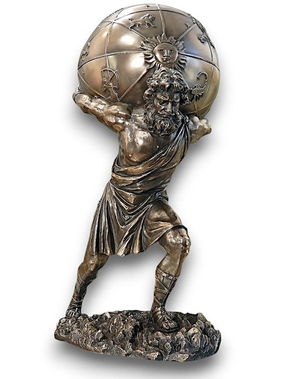 Atlas Carrying the Earth - Ancient Symbol of Strength and