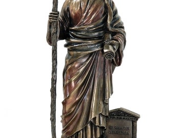 ソクラテス - 偉大なギリシャの哲学者 彫像 - 古代の知恵の象徴 - 古典